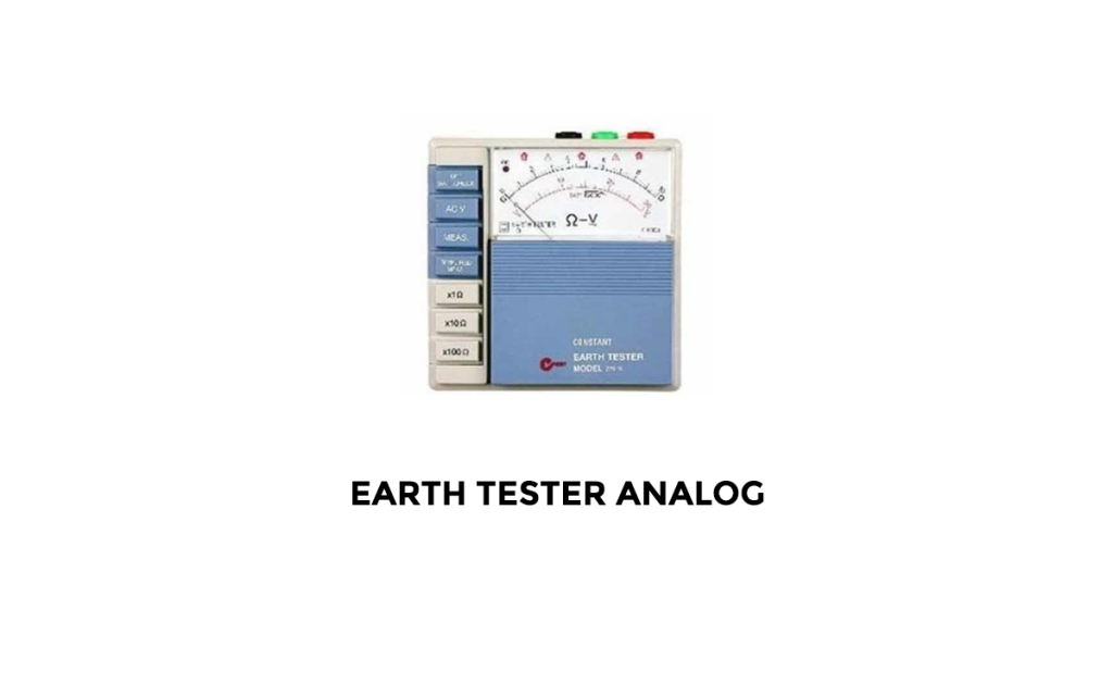 Earth Tester Analog