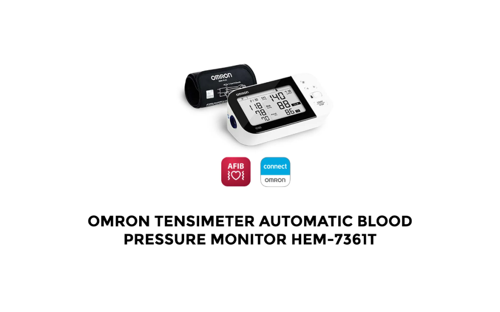 Omron Tensimeter Automatic Blood Pressure Monitor HEM-7361T
